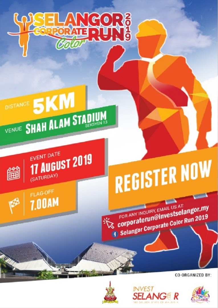 SELANGOR CORPORATE COLOR RUN 2019