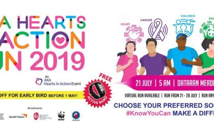 AXA Hearts In Action Run 2019