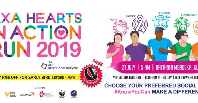 AXA Hearts In Action Run 2019