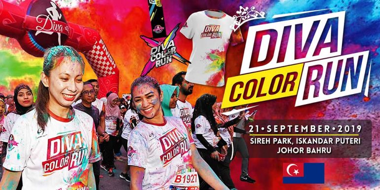 The Running Diva Malaysia Color Run (Johor) 2019